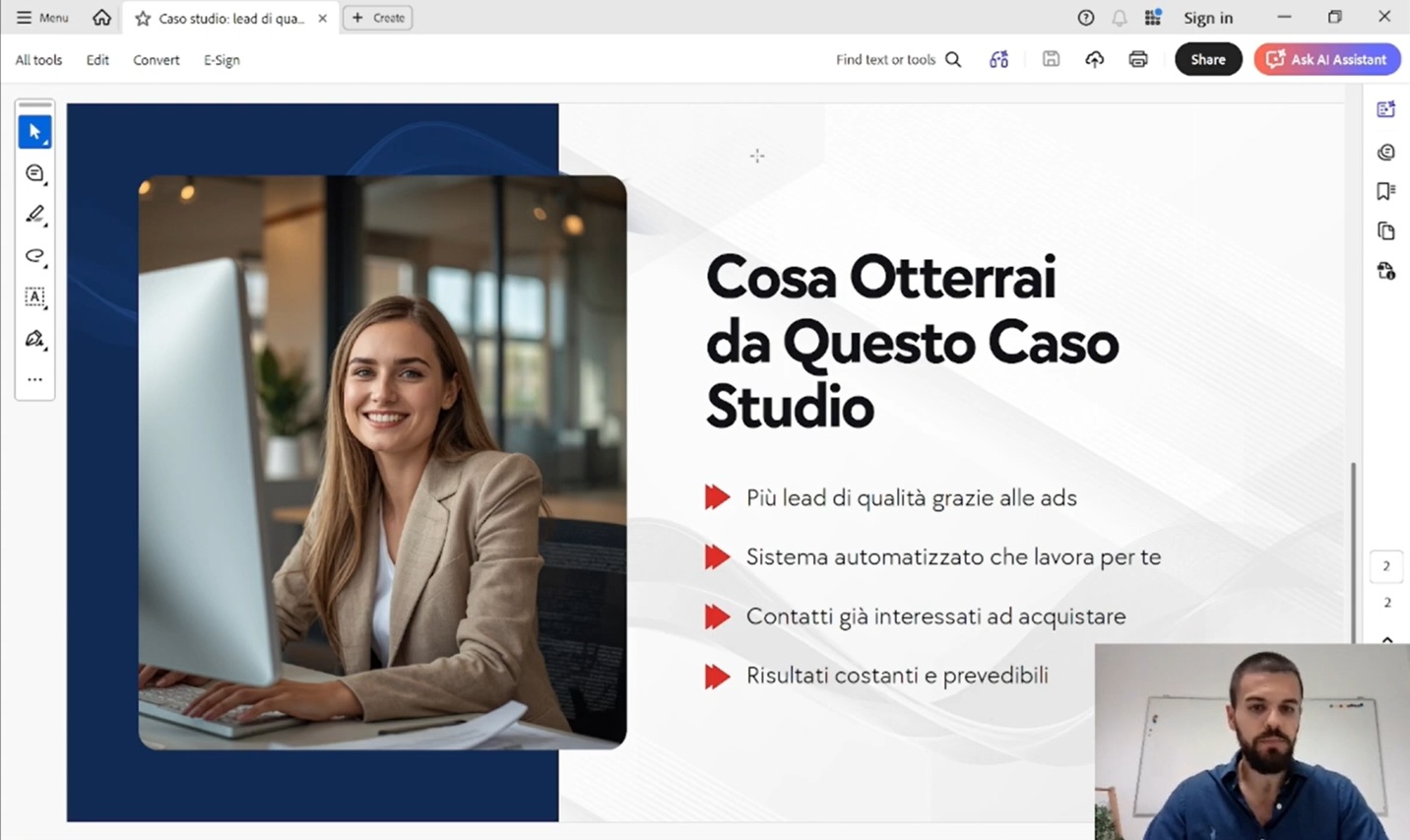lead generation per centro estetico casi studio deluca matteo